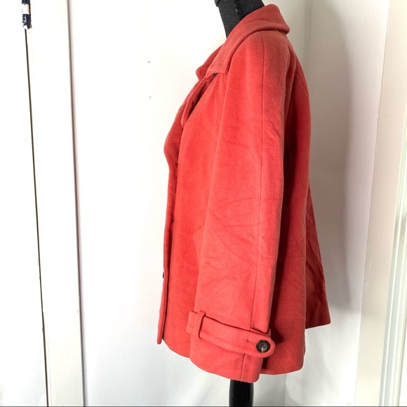 Talbots Double Breasted Wool Coat - Picture 5 of 16